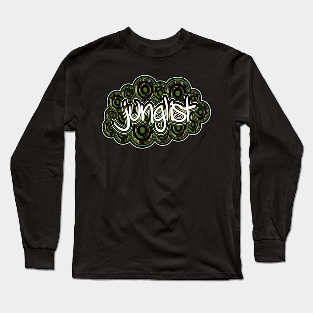 Junglist-Multi-CamoTarget Long Sleeve T-Shirt by AutotelicArt